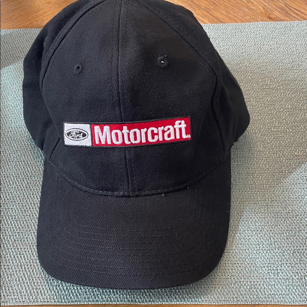 Ford Motorcraft Black Baseball Cap